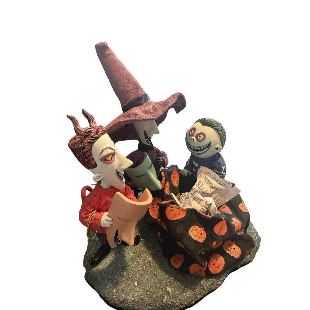 Tim Burton's The Nightmare Before Christmas Lock, Shock and Barrel Department 56